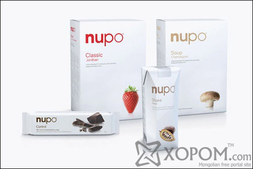 Nupo package design